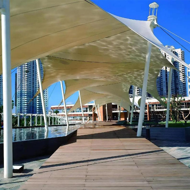 广宗县膜结构景观棚