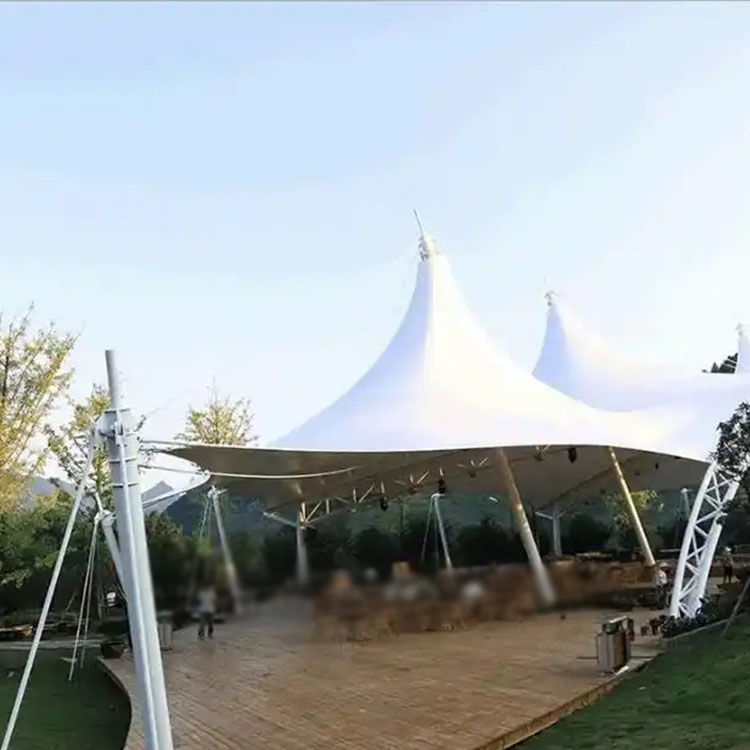 广宗县膜结构景观棚