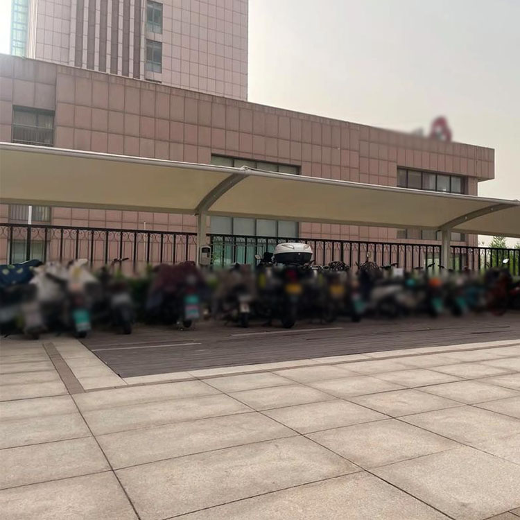 广宗县膜结构电动车棚